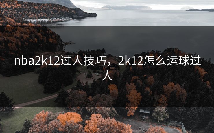 nba2k12过人技巧，2k12怎么运球过人